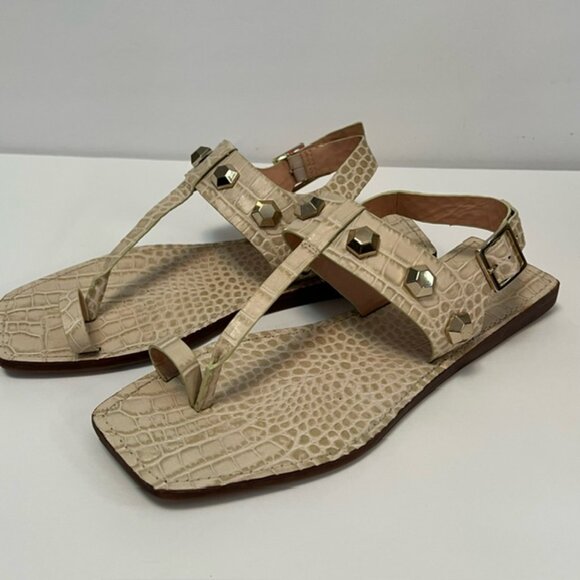 Designer Vince Camuto Dailette Womens Sandals Taupe Size 8.5M - Picture 4 of 9